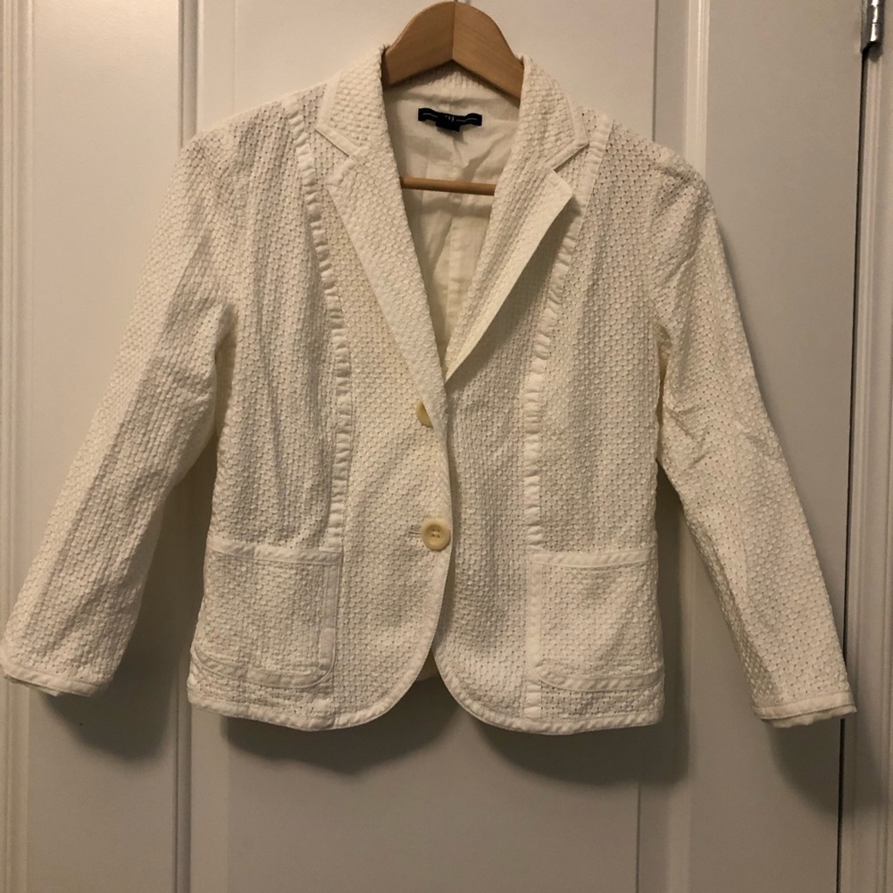 GAP White Blazer